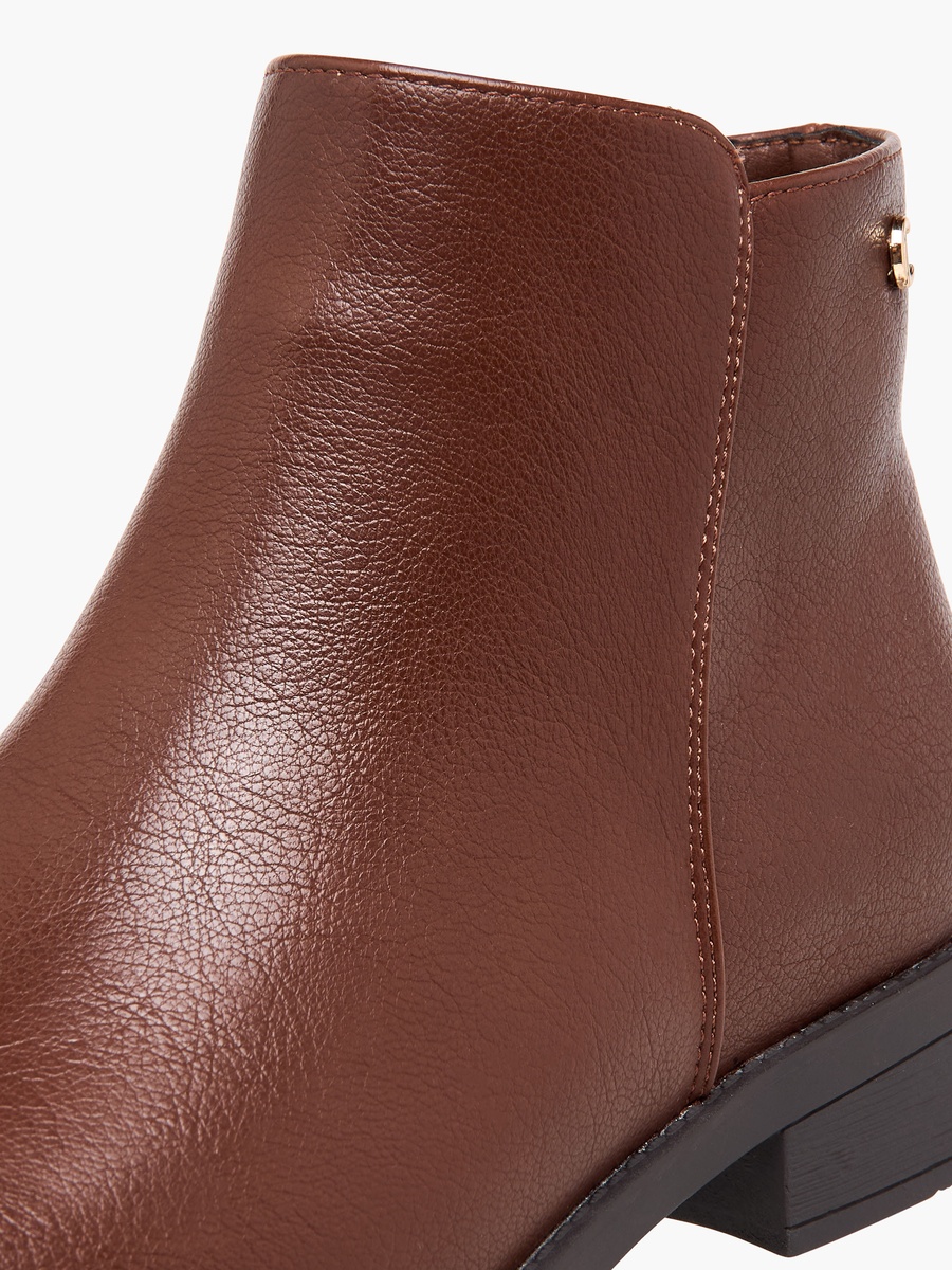 Women Zipper Ankle Boots