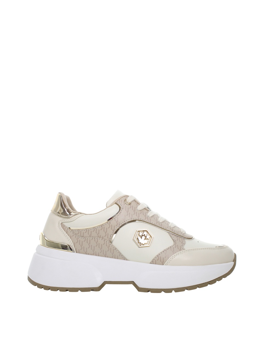 Women PERCY Monogram Print Sneakers
