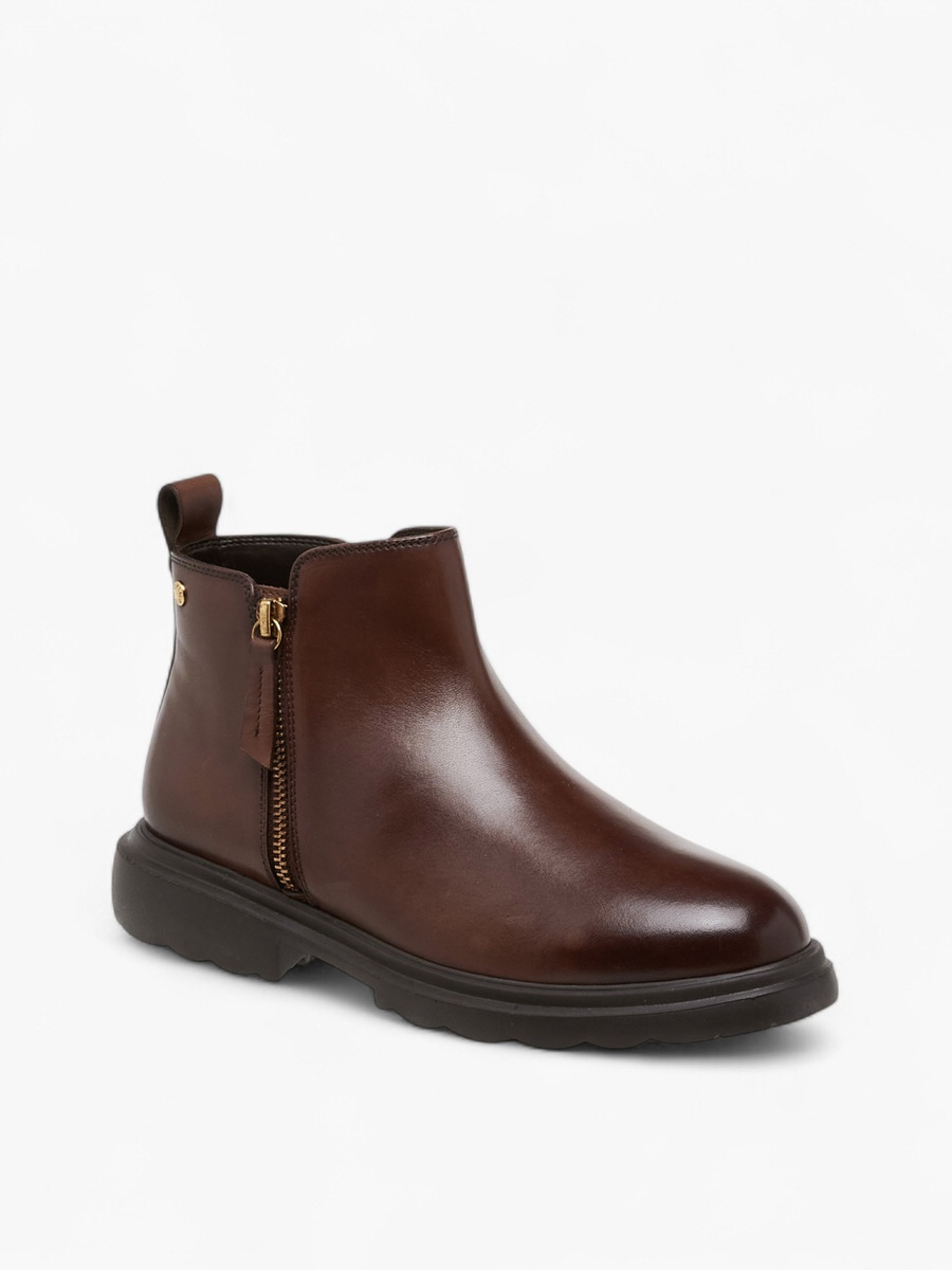 Women Ankle Boots with Zip Clousre