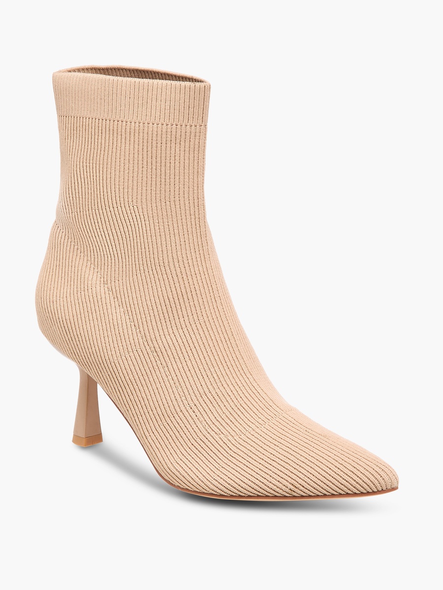 Women Slip-On Ankle Boots with Stiletto Heels