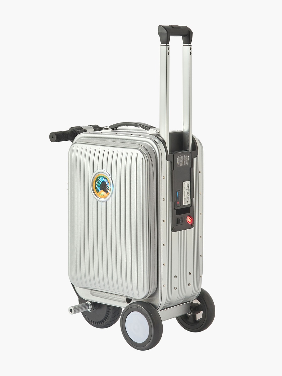 Electric Bike Luggage with Retractable Handlebar - W 36 x D 24 x L 55 cm