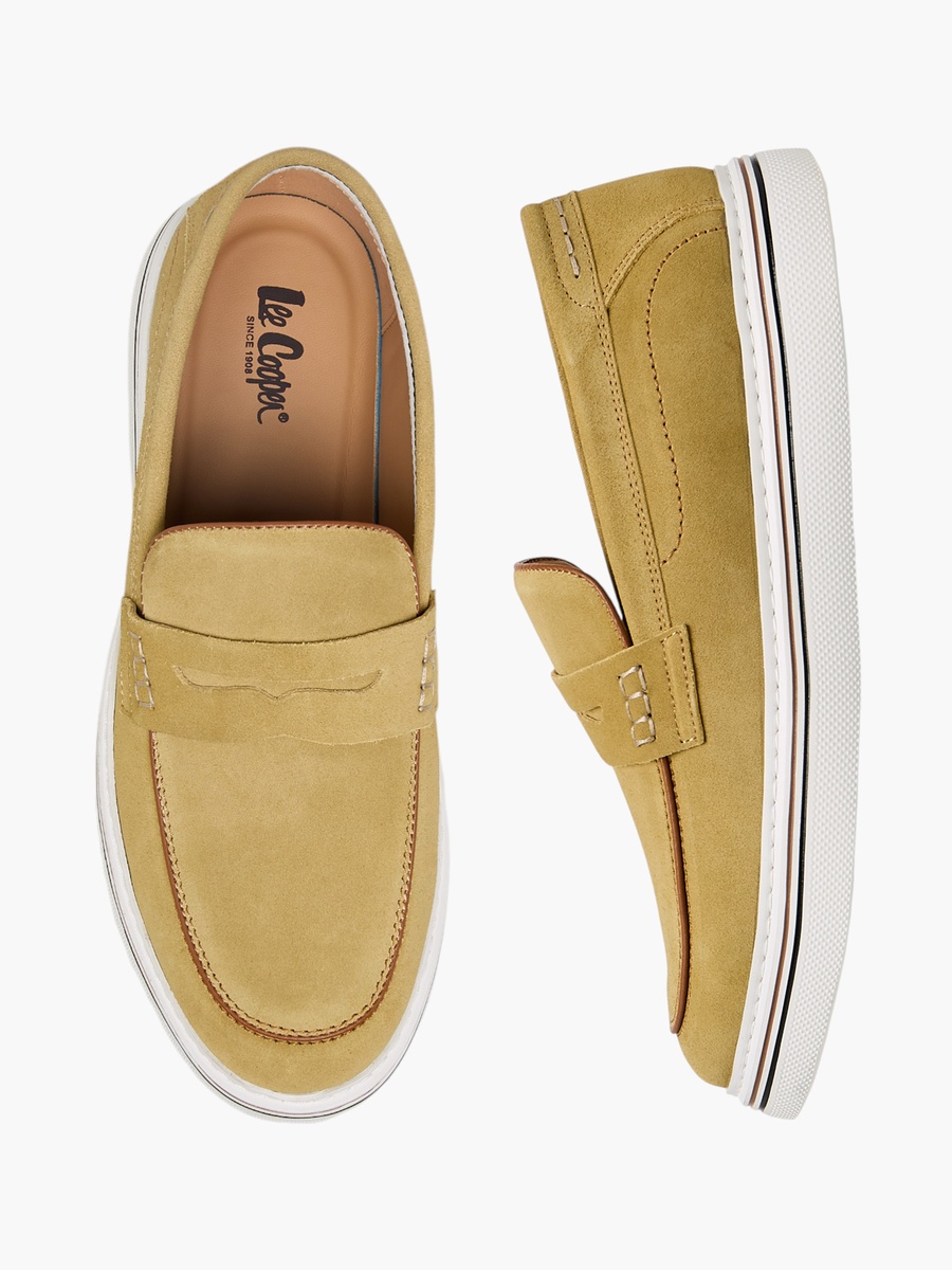 Men Cutout Detail Loafers