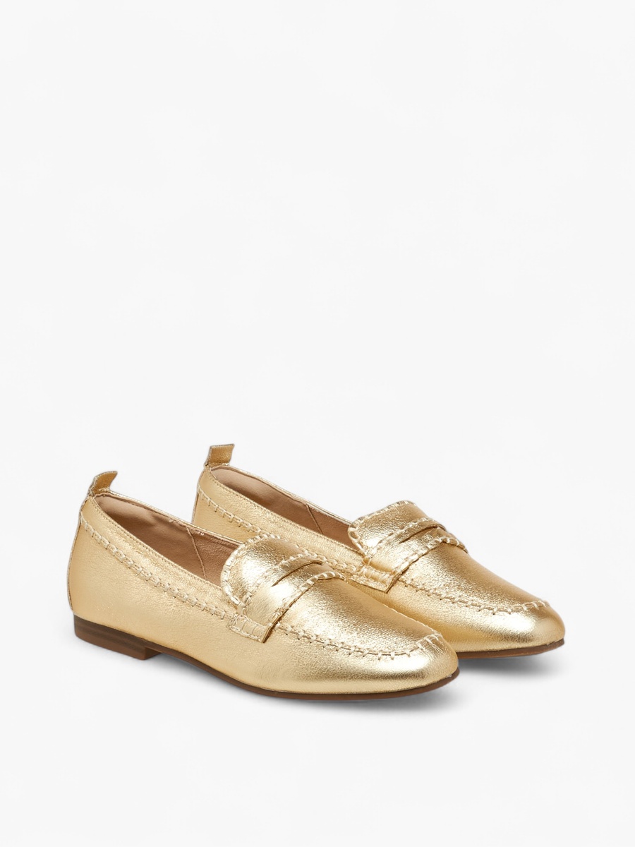 Women Cutout Detail Loafers