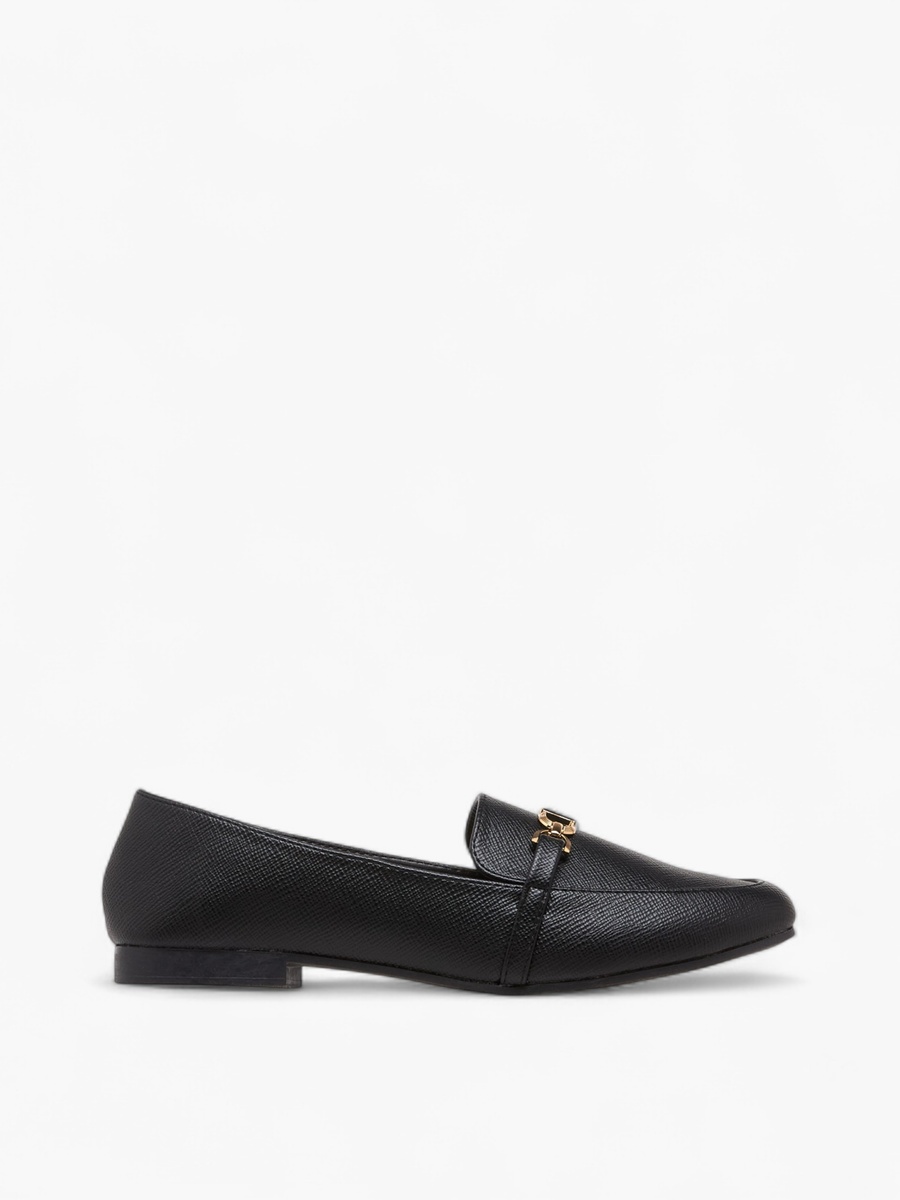 Women Metal Accent Loafers