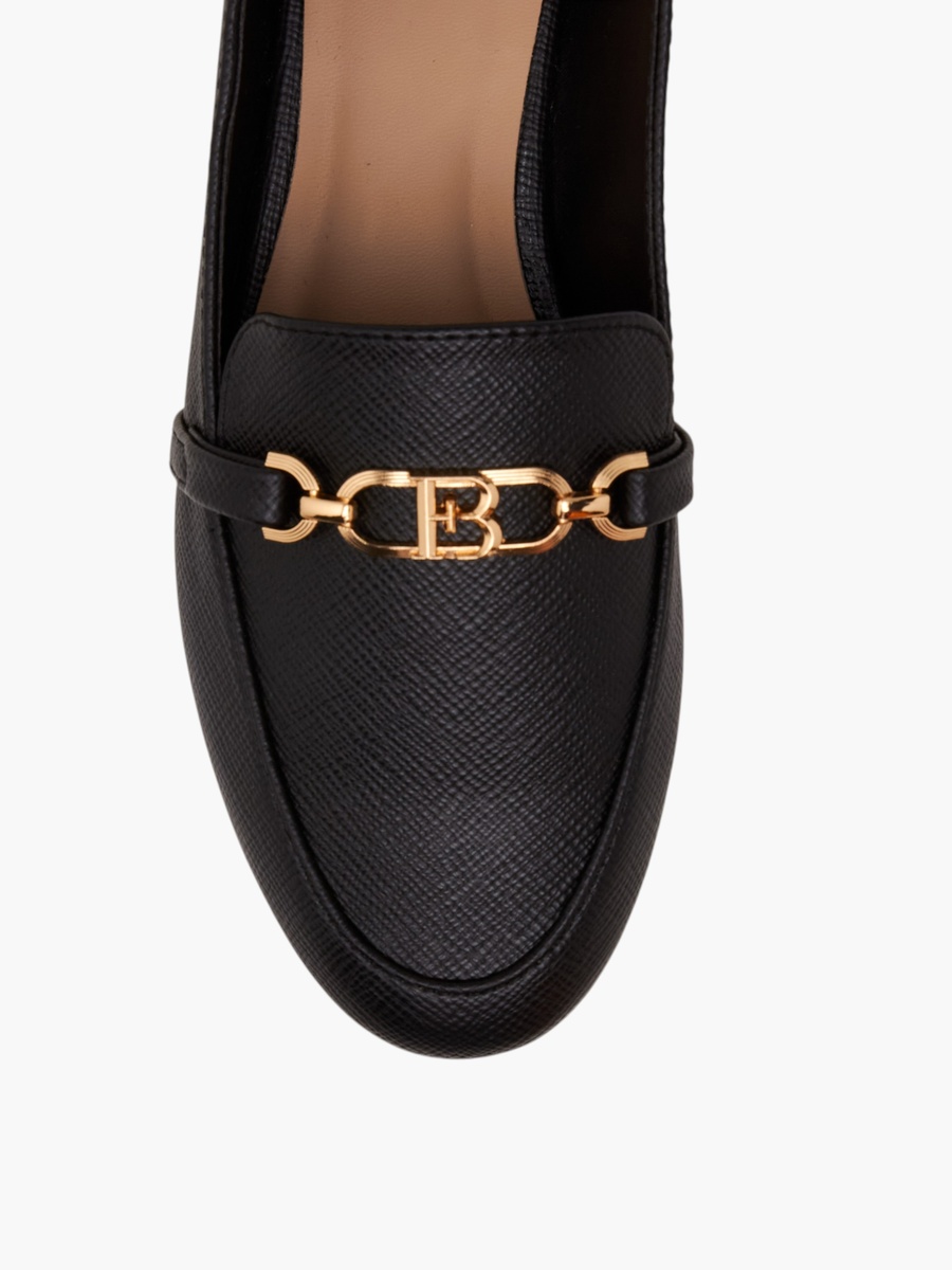 Women Metal Accent Loafers
