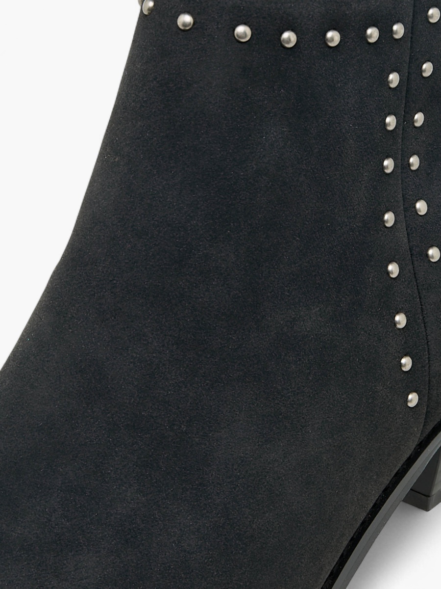 Women Block Heel Ankle Boots