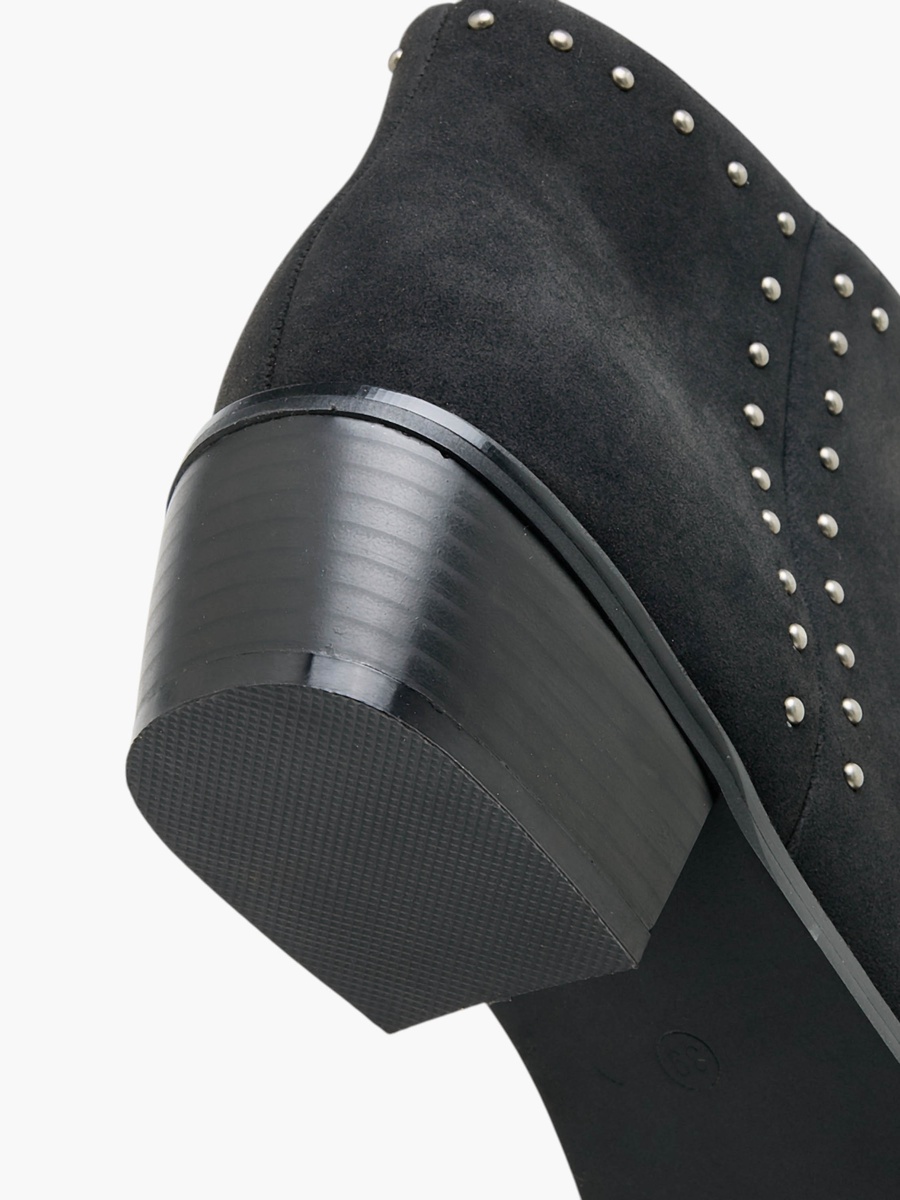 Women Block Heel Ankle Boots