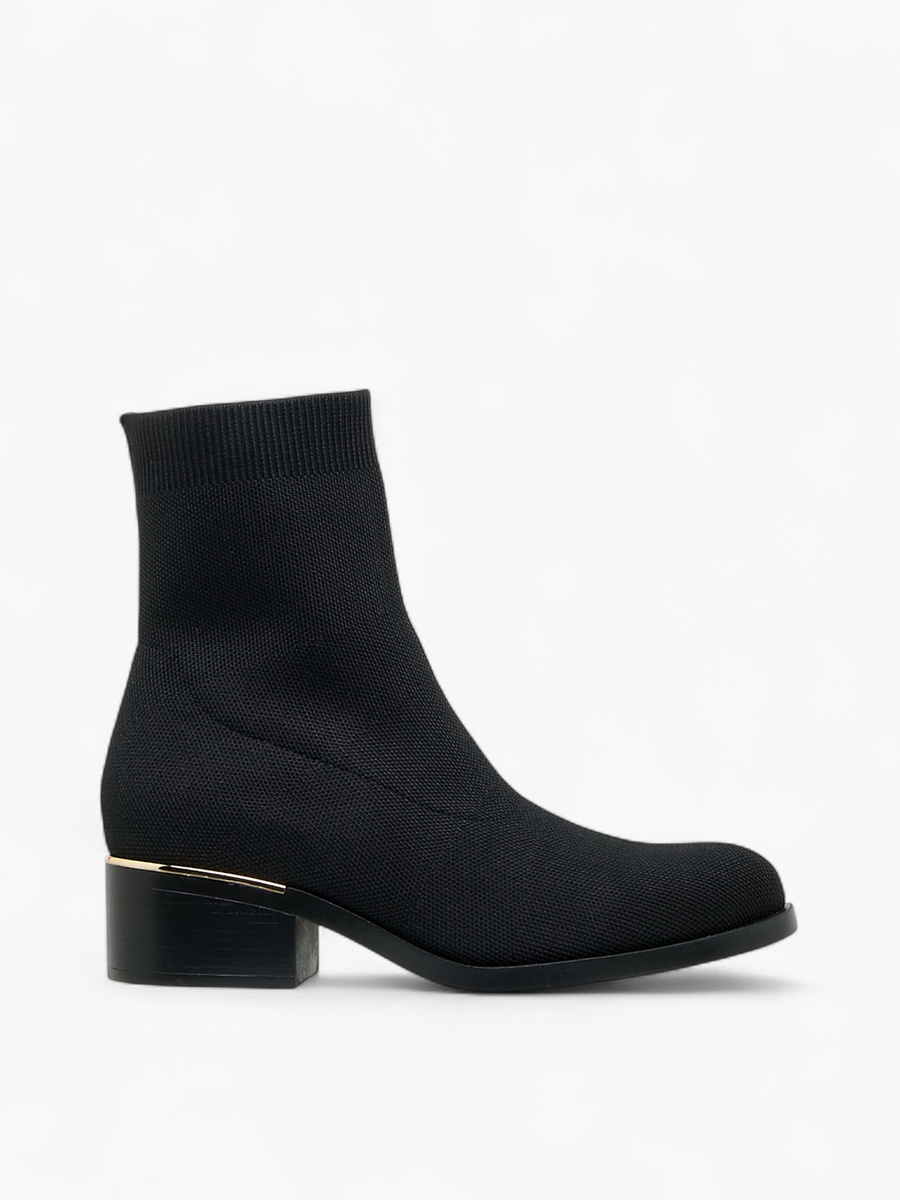 Women Block Heel Ankle Boots