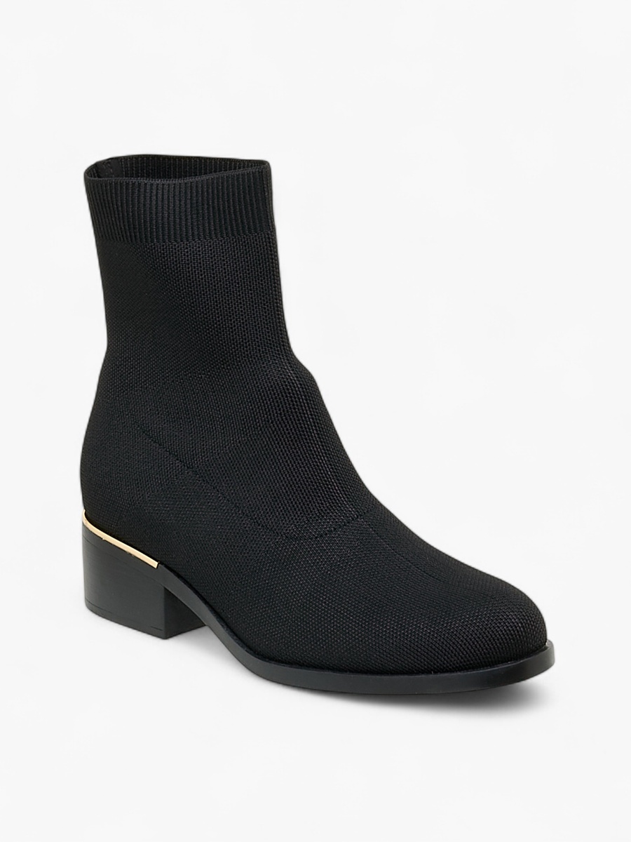 Women Block Heel Ankle Boots