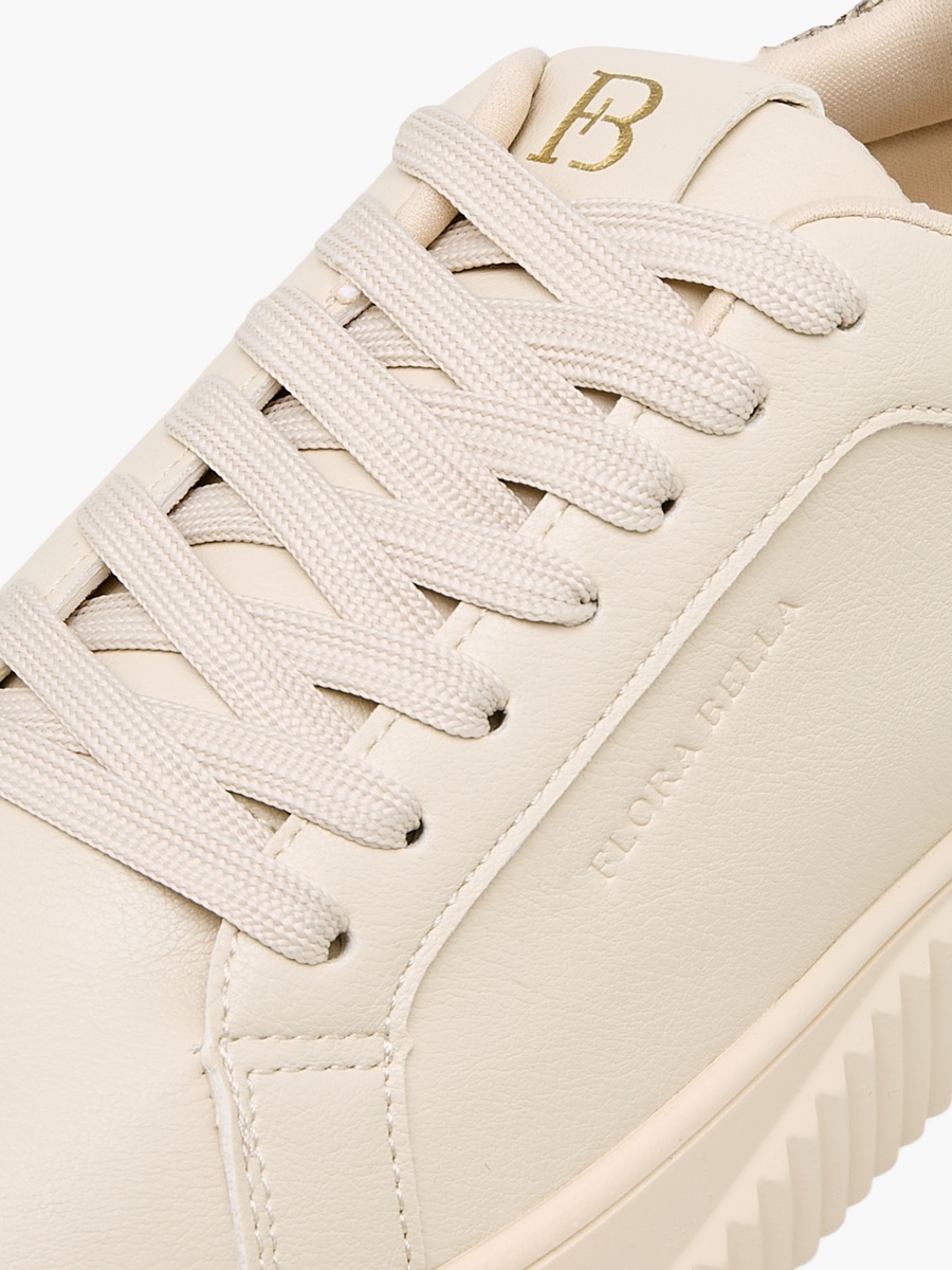 Women Panelled Lace-Up Sneakers