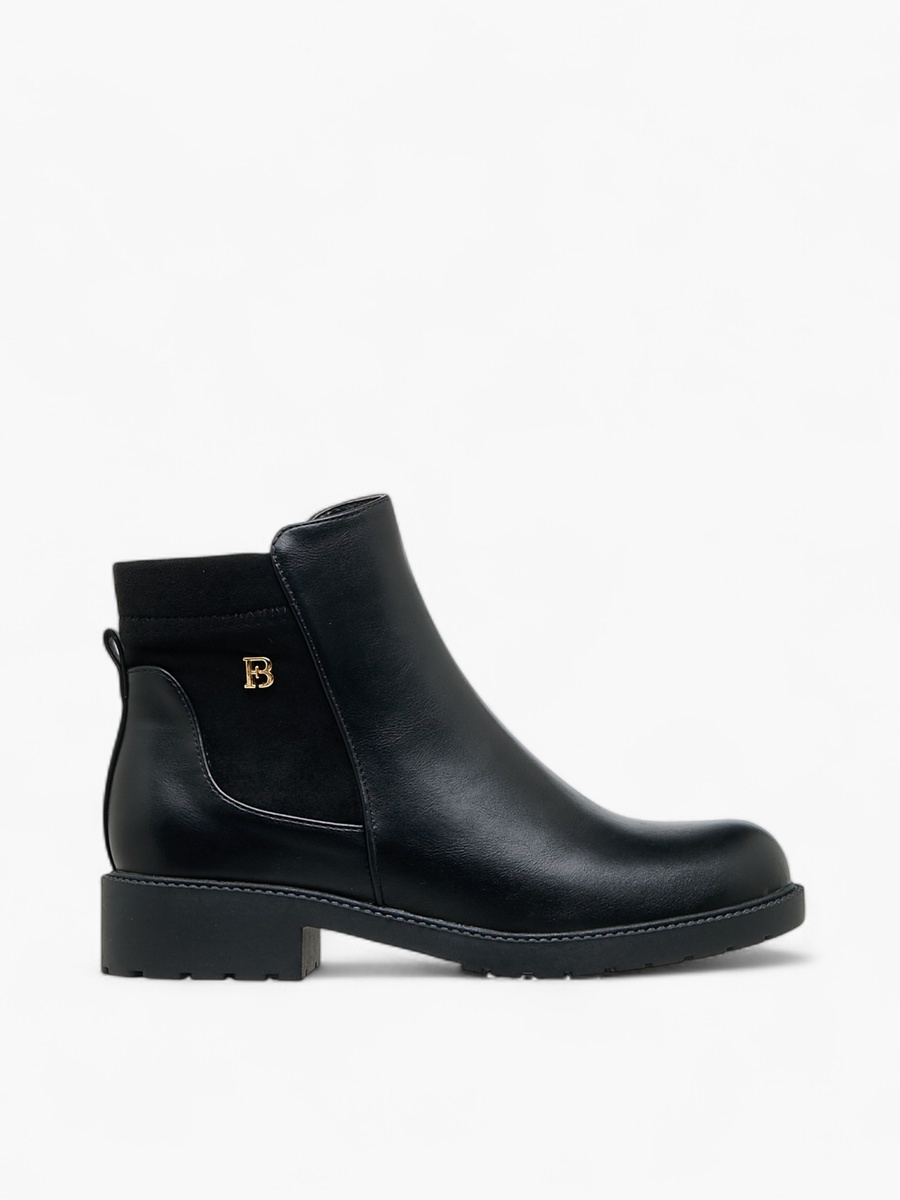 Women Zip Closure Ankle Boots