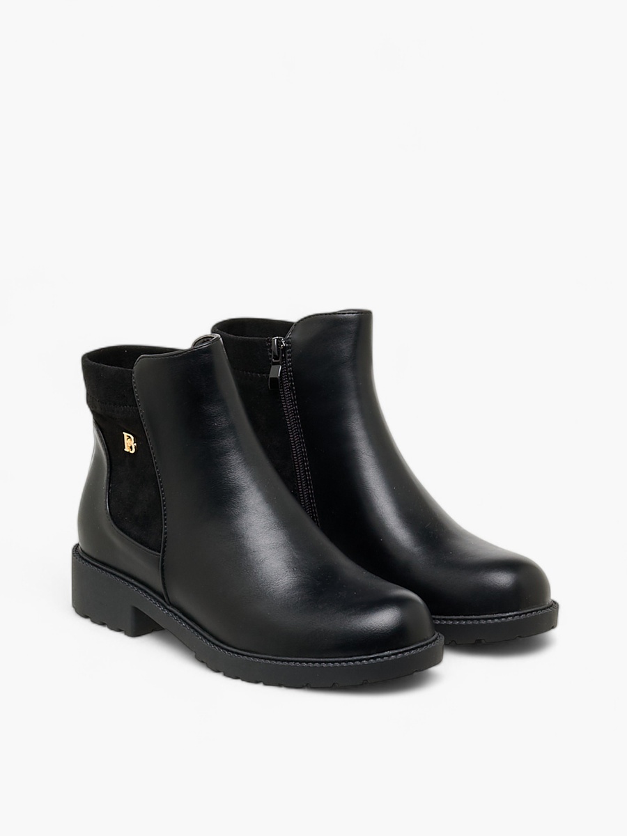 Women Zip Closure Ankle Boots