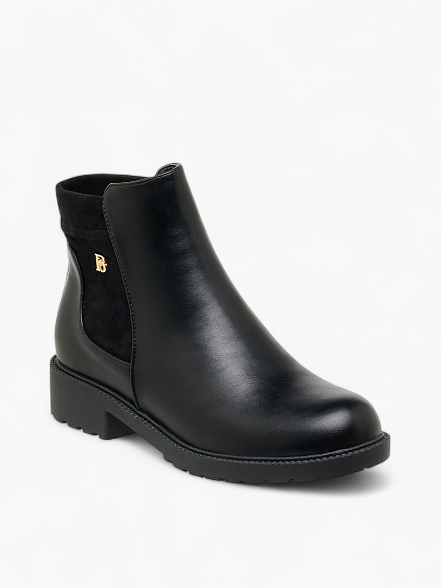 Women Zip Closure Ankle Boots