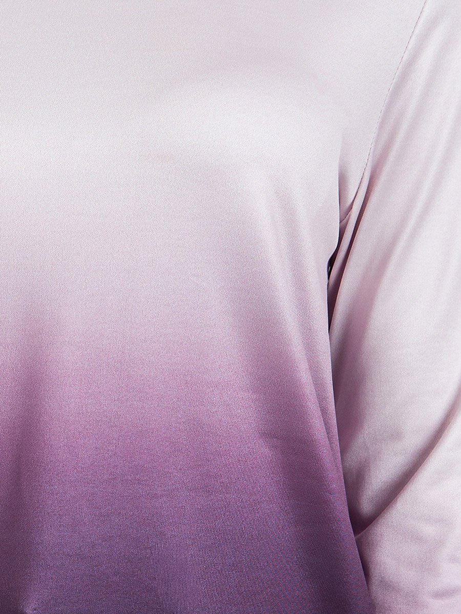 Women Ombre Look Long Sleeve T-Shirt