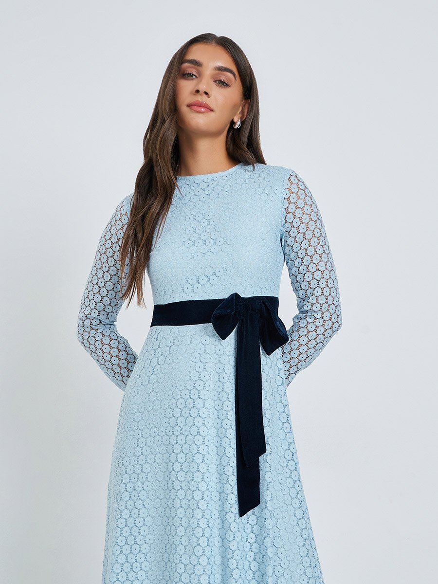 princess polly baby blue dress Baby Party Dress main image 0
