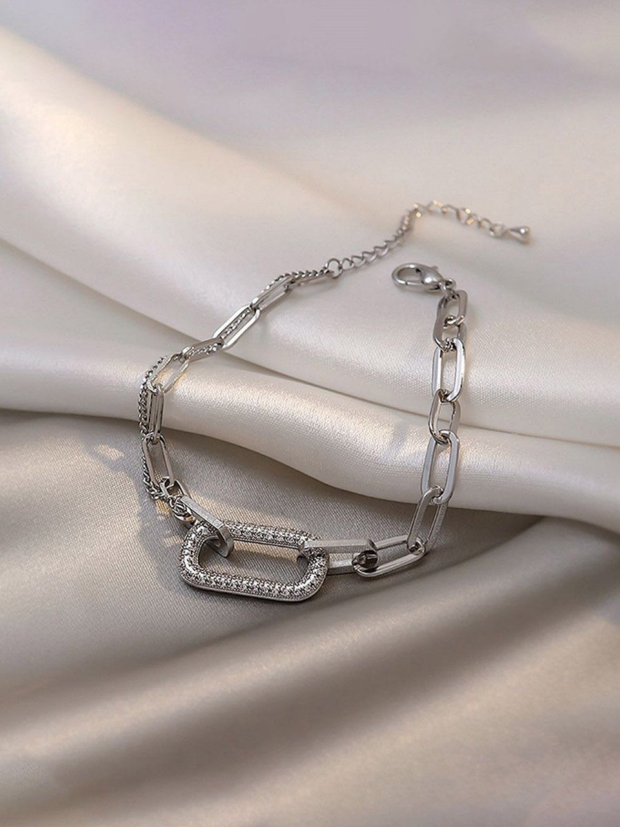 Chain Link Square Bracelet