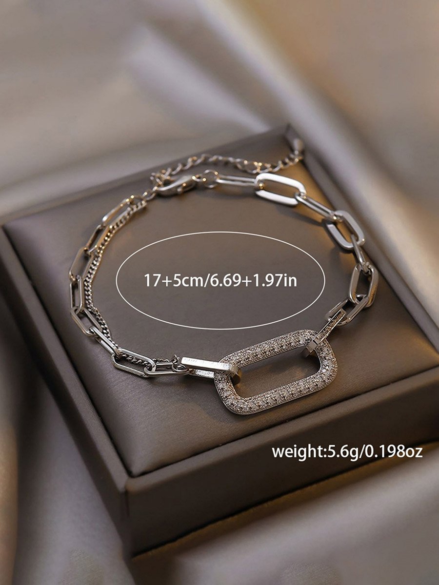 Chain Link Square Bracelet