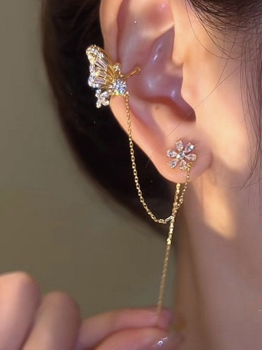 Butterfly Cuff Earring