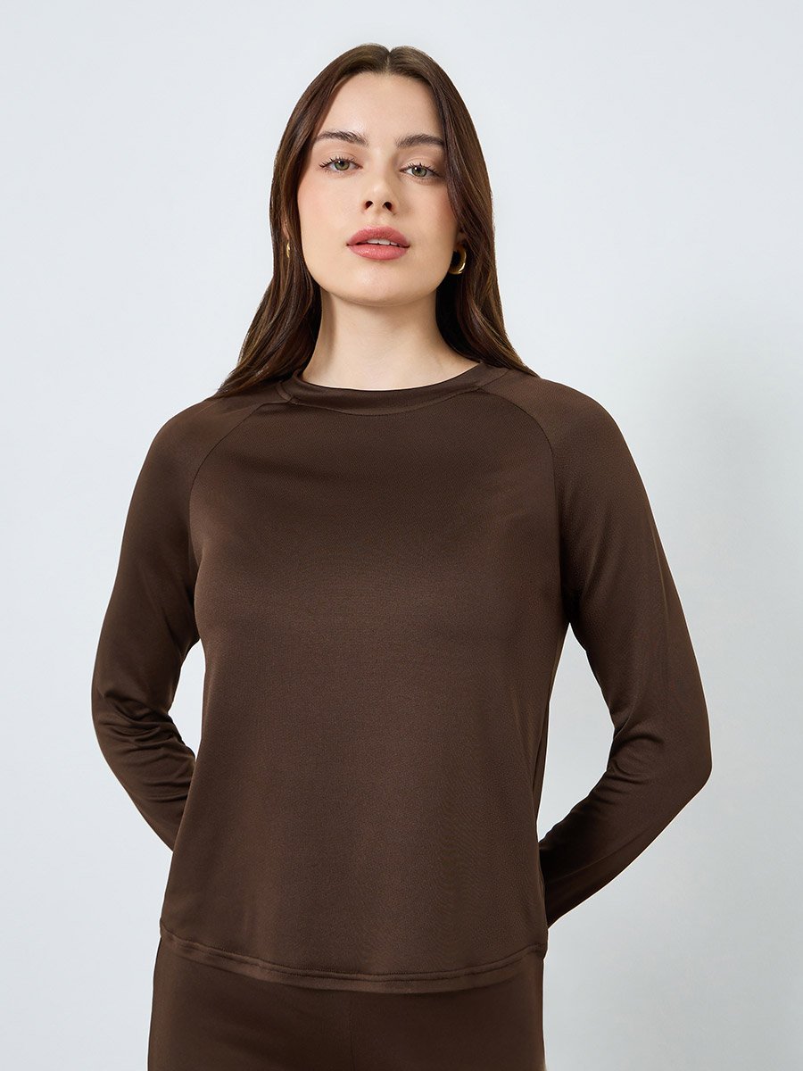 Women Long Sleeve T-Shirt and Leggings Co-Ords