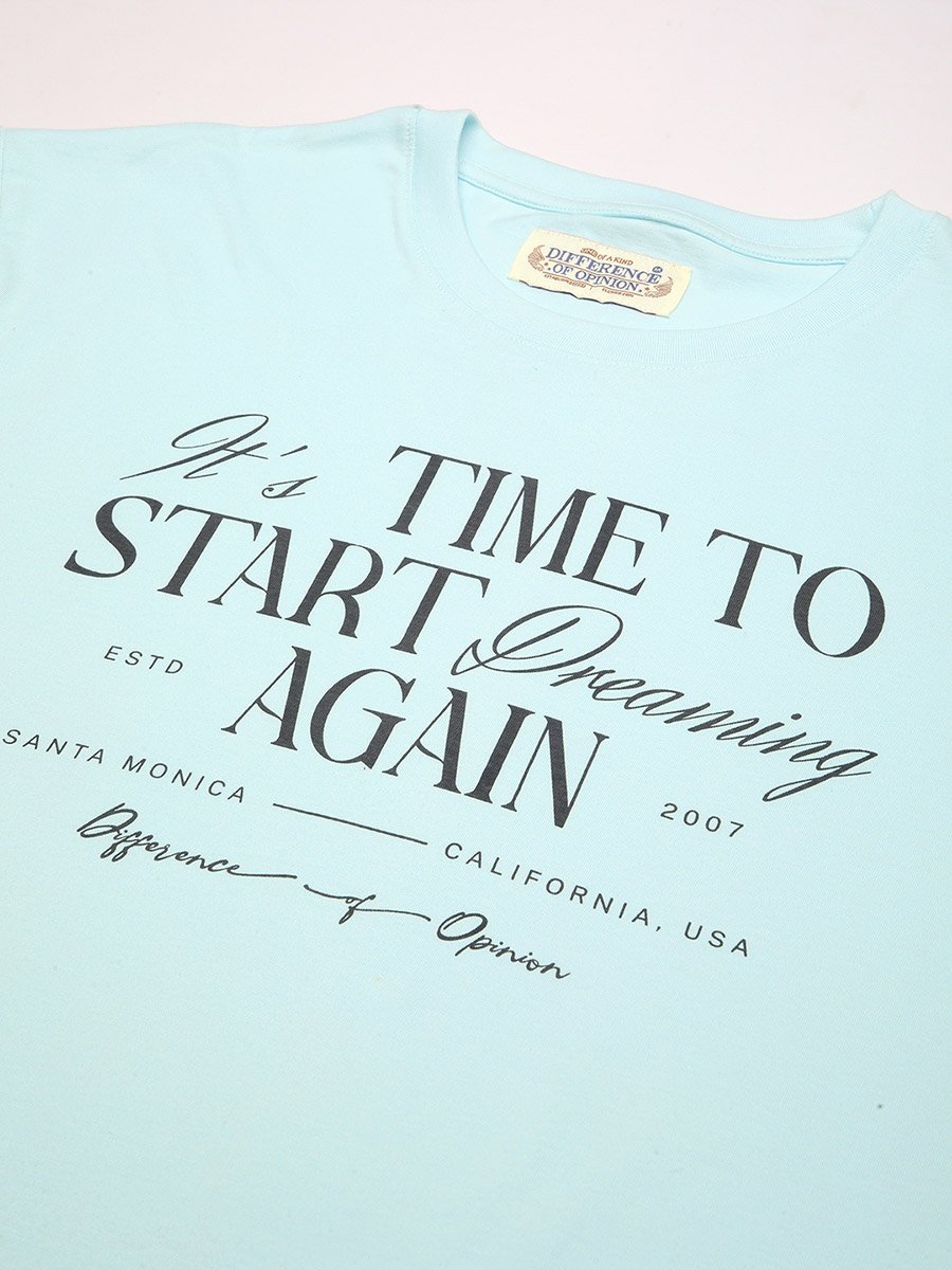 Men Oversized Slogan Print T-Shirt