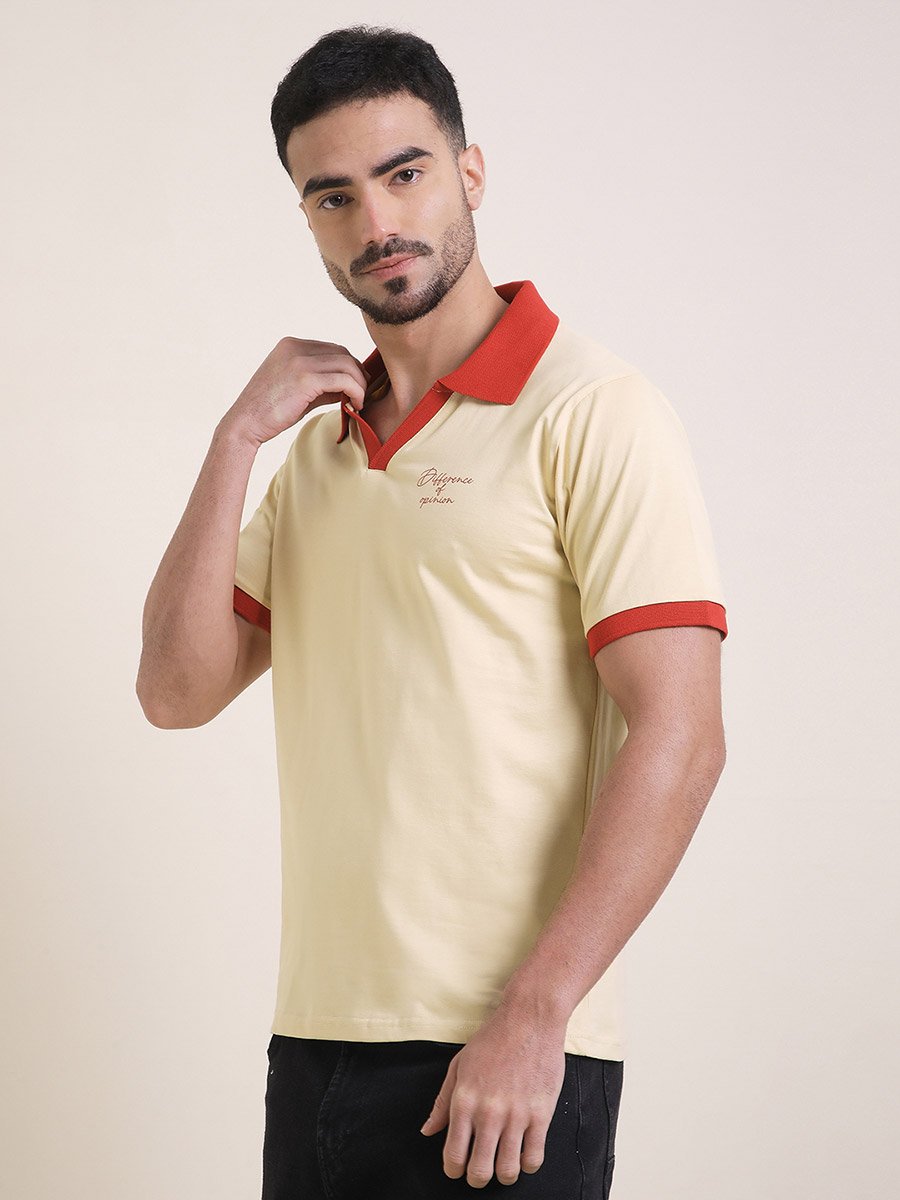 Men Relaxed Fit Printed Polo