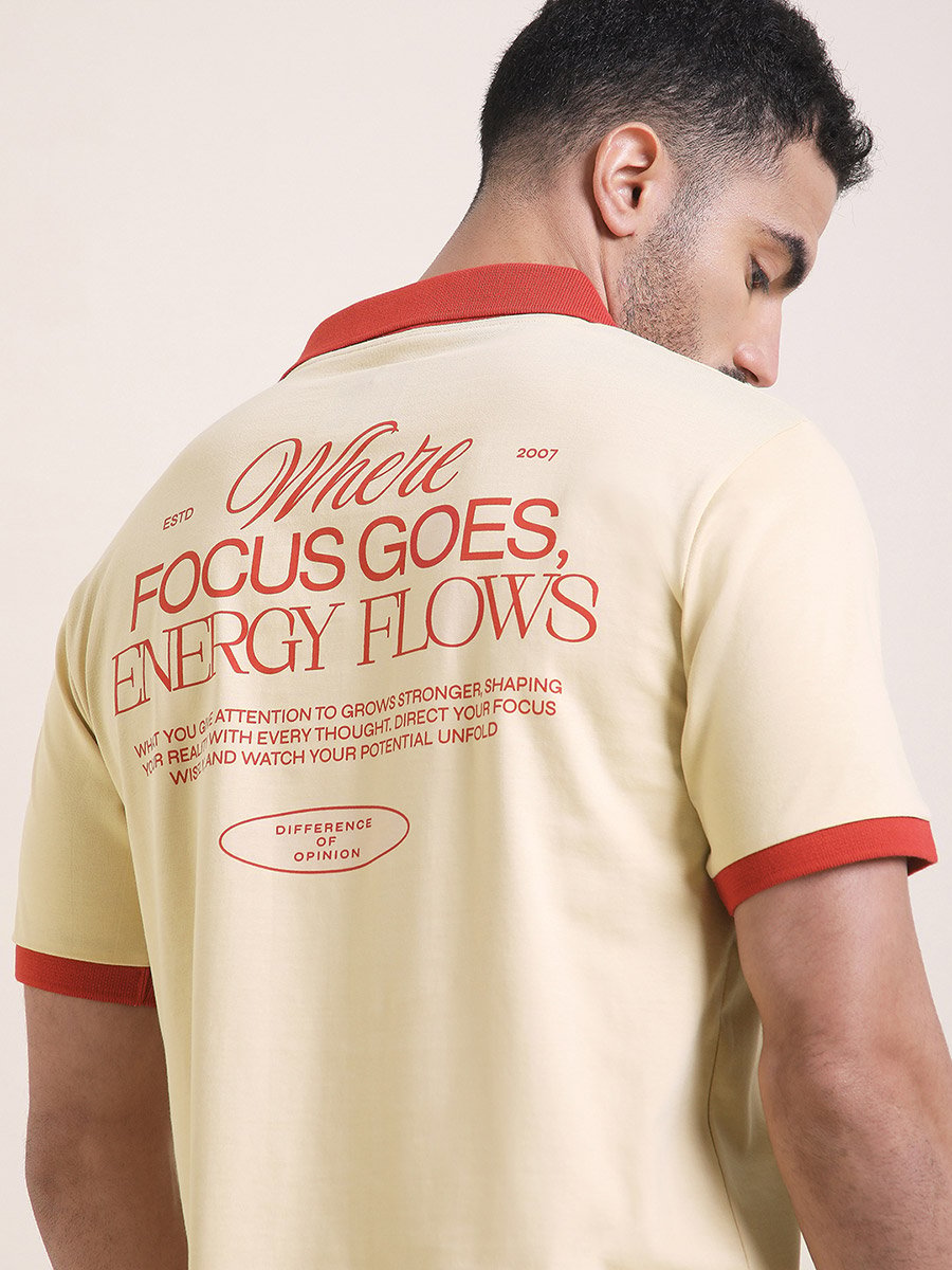 Men Relaxed Fit Printed Polo