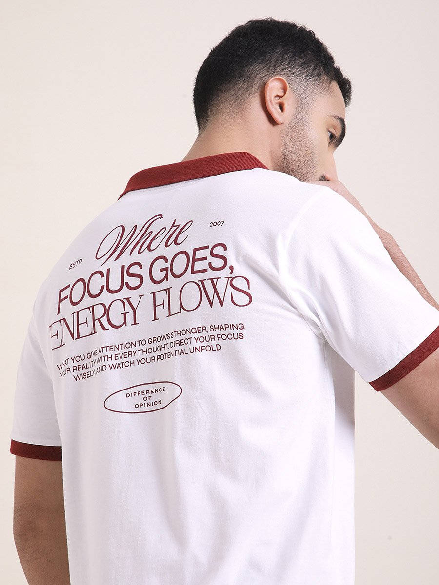 Men Relaxed Fit Printed Polo