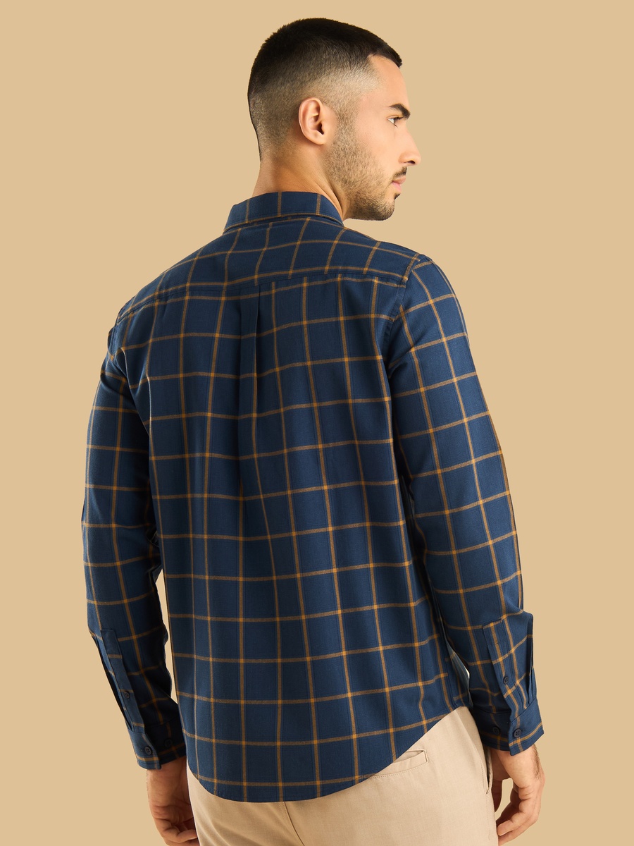 Checked Non Stretchable Flannel Shirt