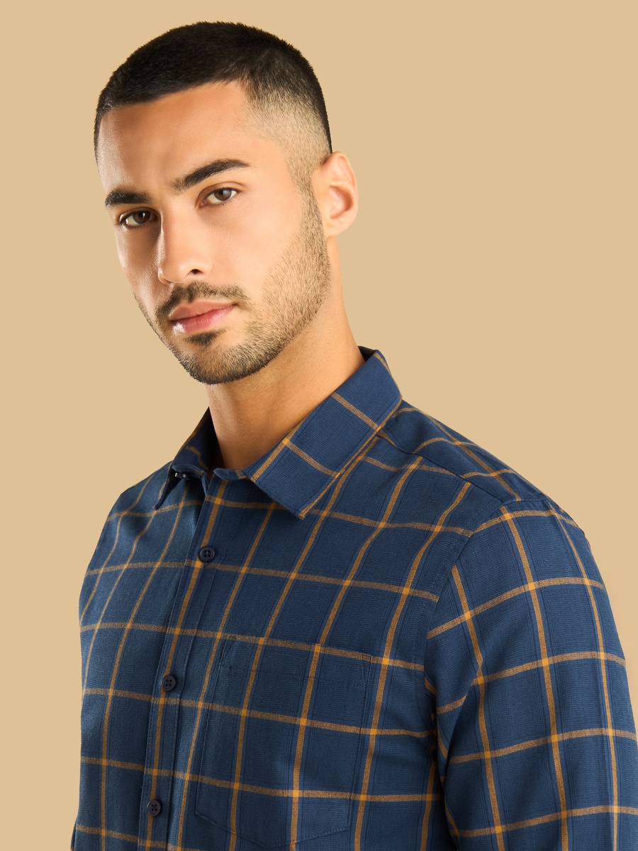 Checked Non Stretchable Flannel Shirt
