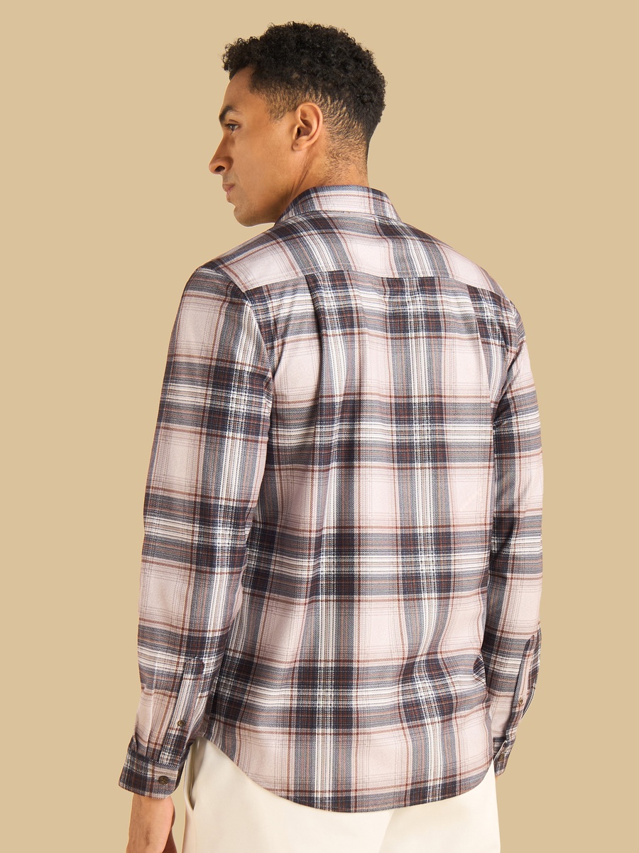 Checked Double Pocket Shirt