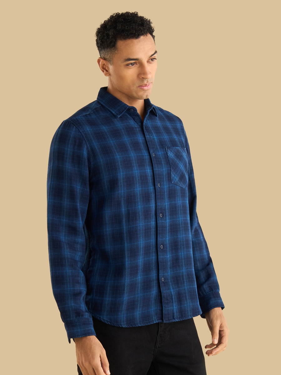 Checked Regular Fit Shirt