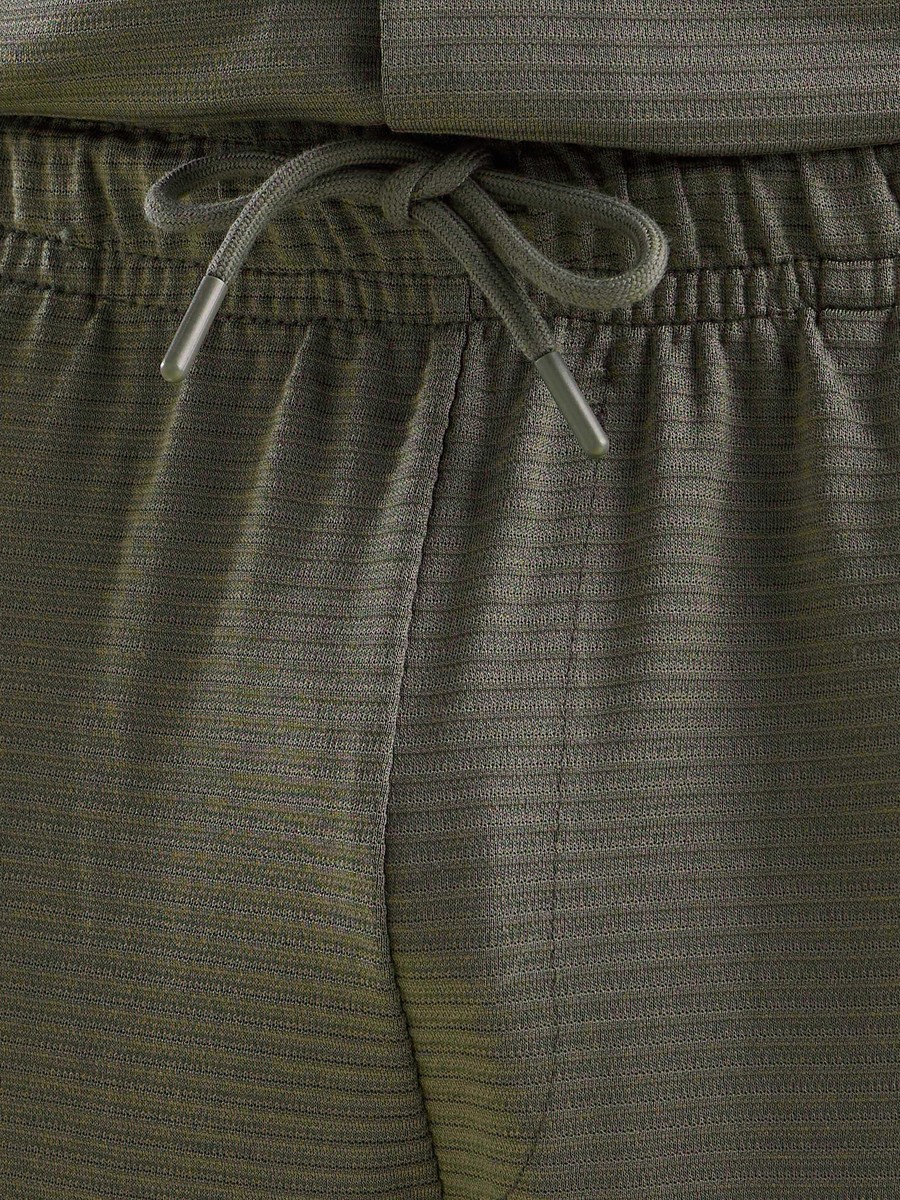 Textured Plisse Pants with Drawstring Closure