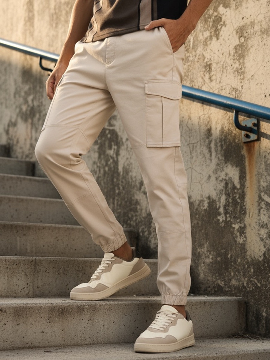 Regular Fit Cargo Joggers