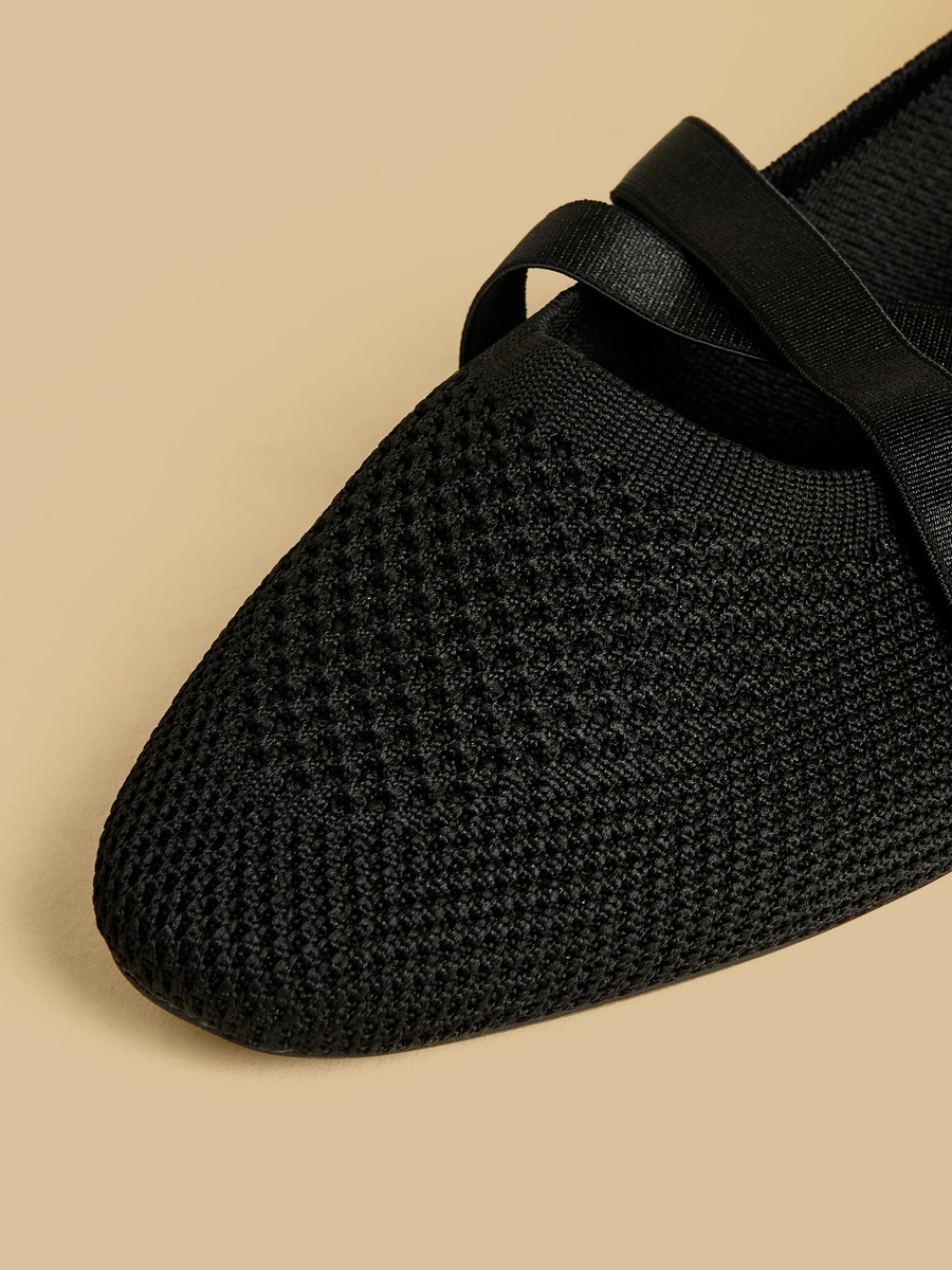 Cross Strap Ballerina Shoes