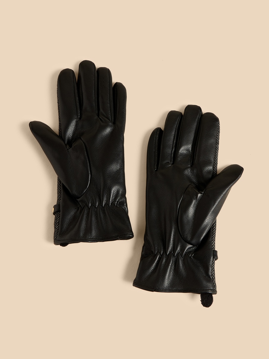 Metal Accent Gloves