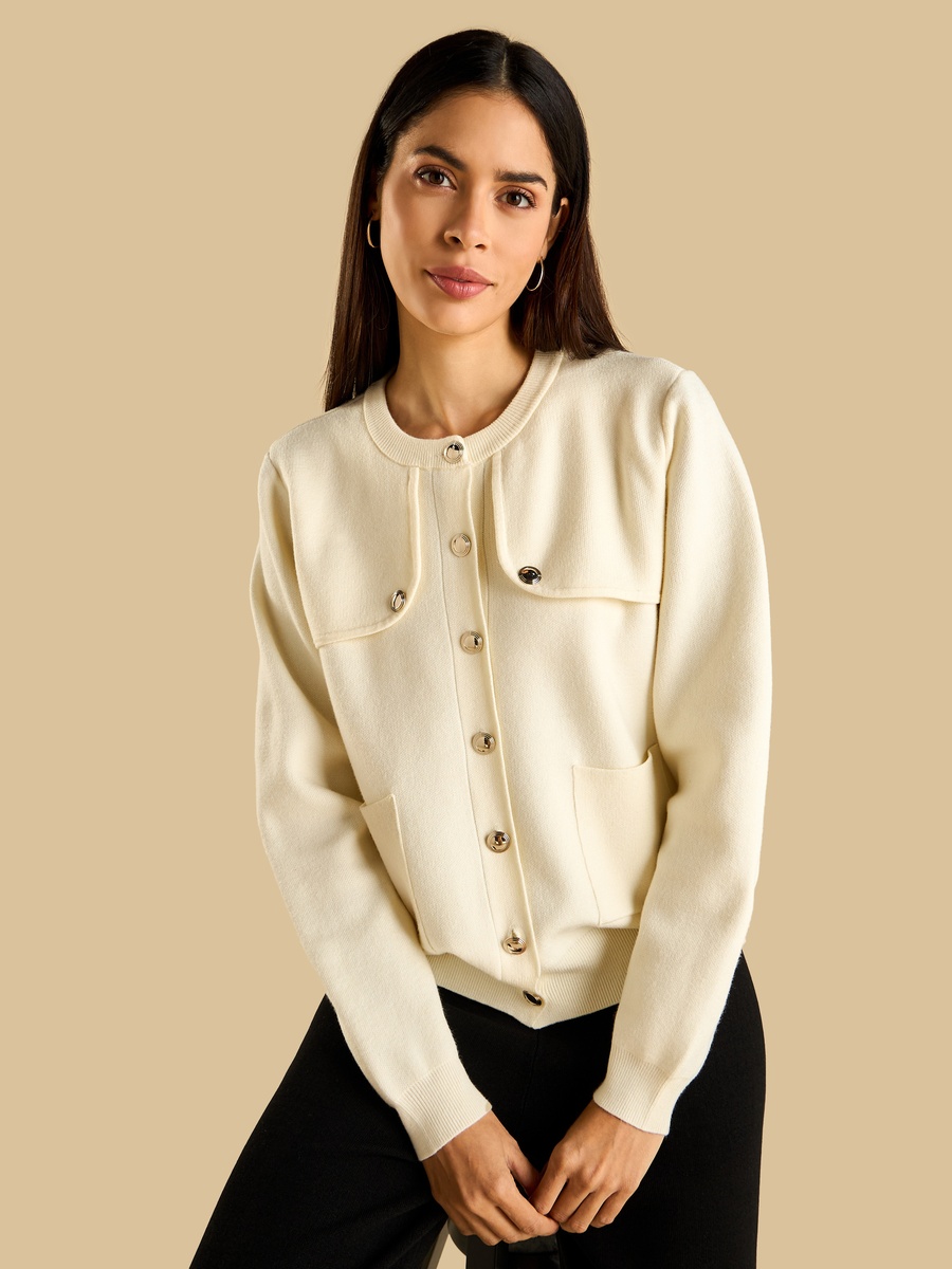 Textured Cardigan