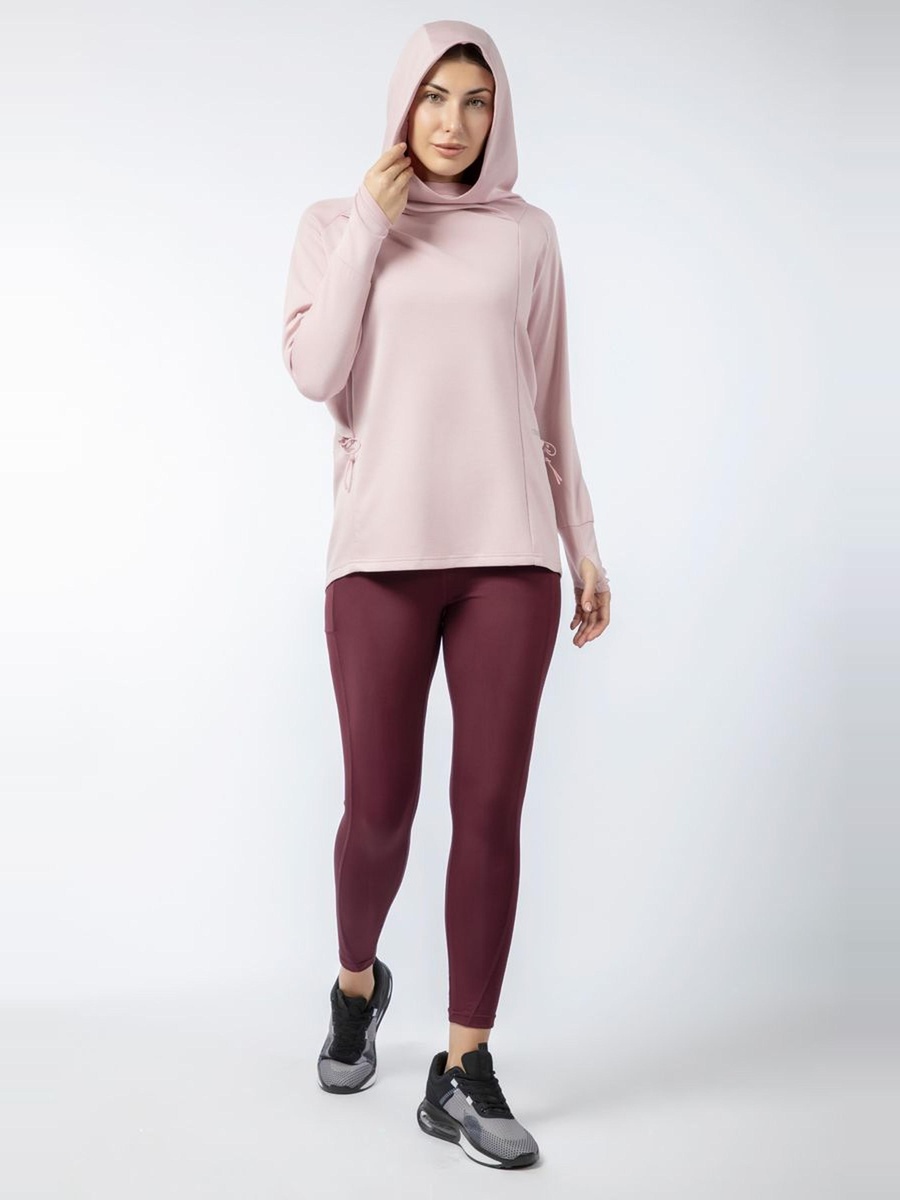 Hoodie with Side Drawstrings