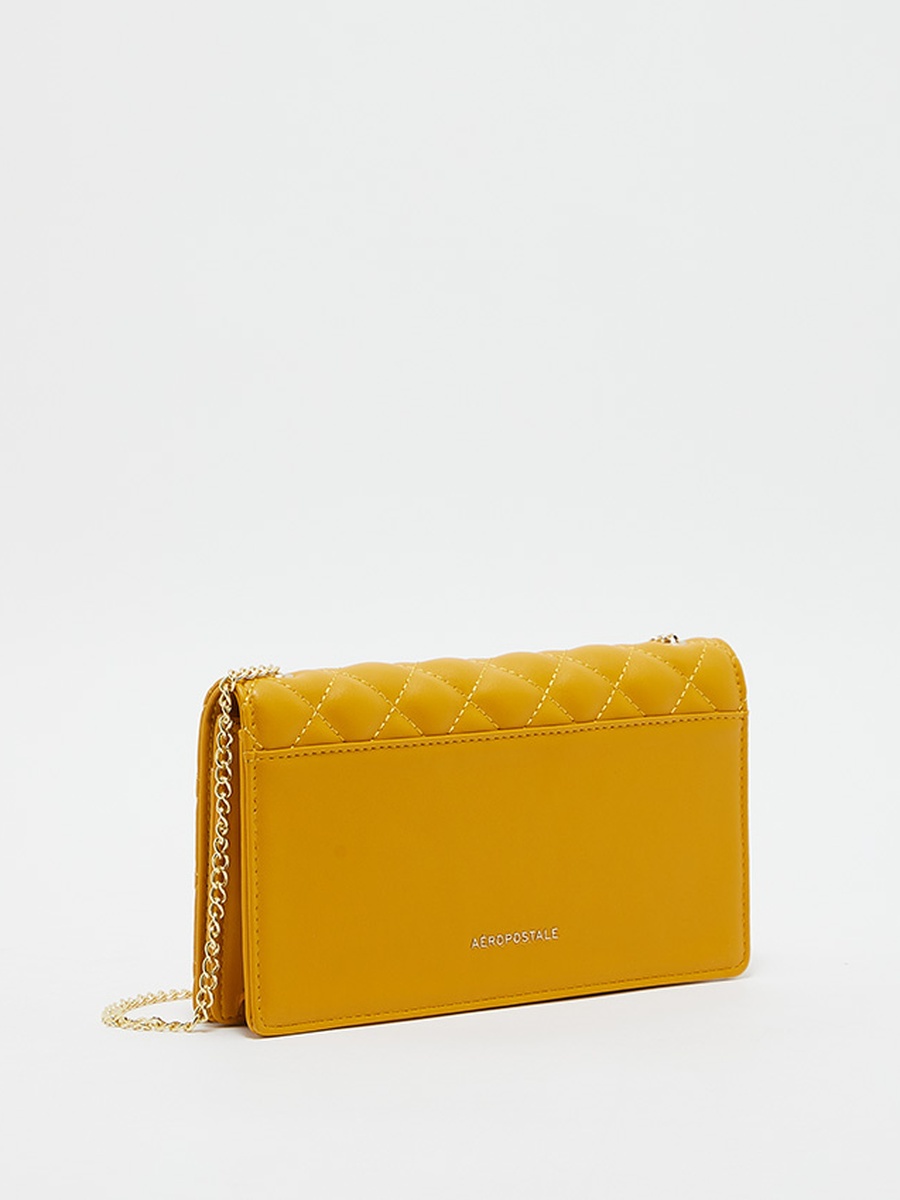 Quilted Sling Bag with Chain Strap