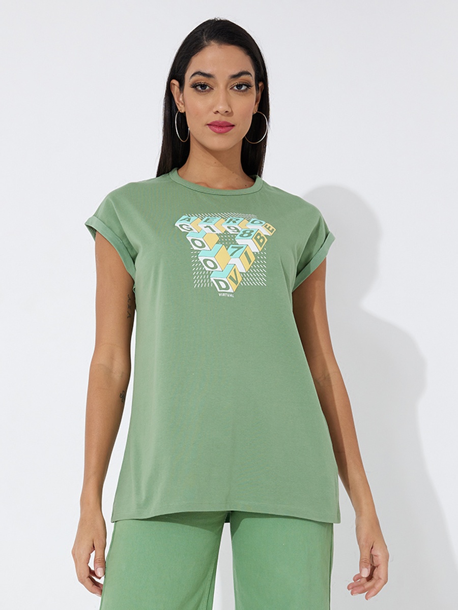 Puff Printed Regular Fit T-Shirt