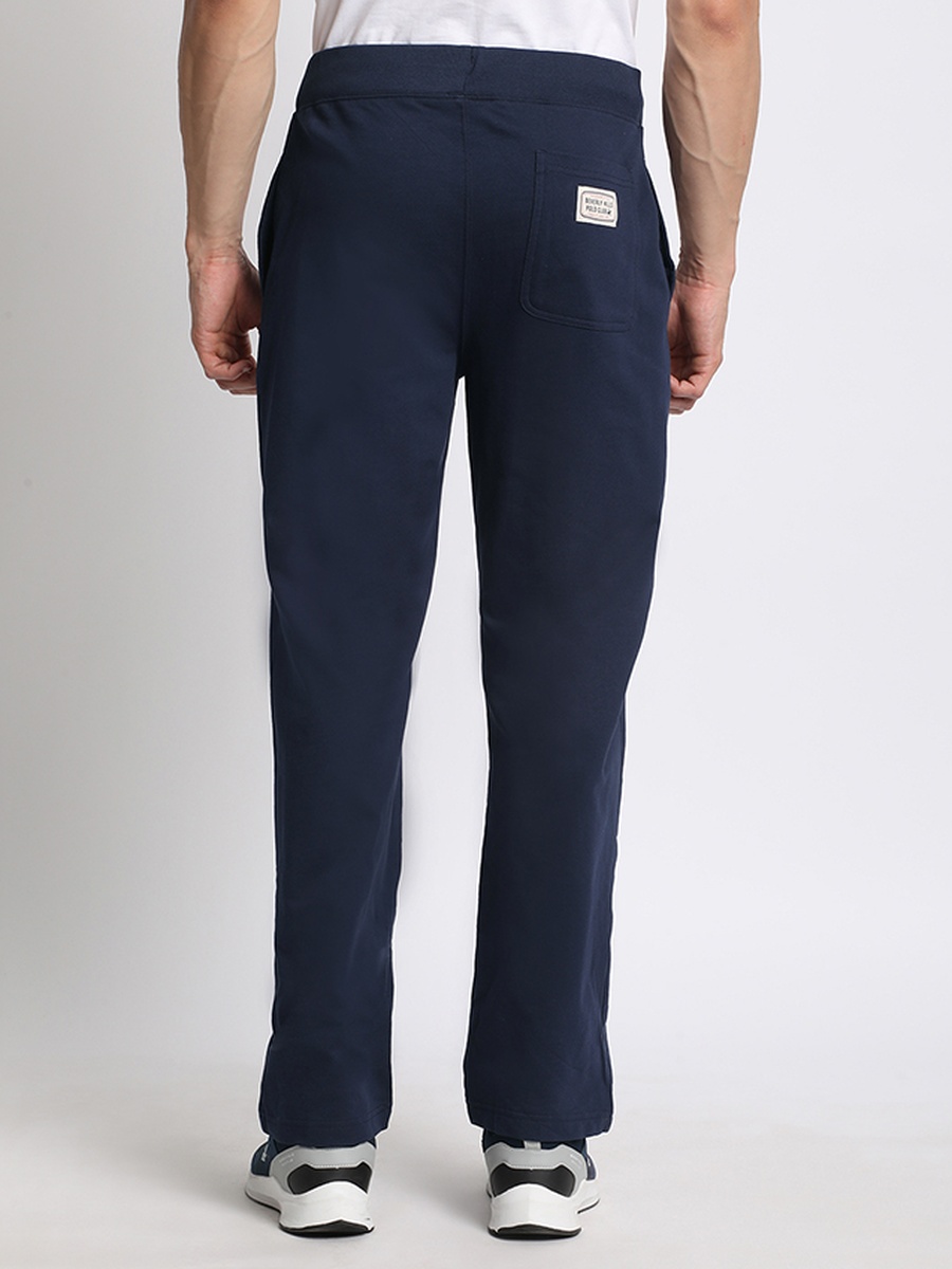 Printed Straight Leg Joggers with Drawstring