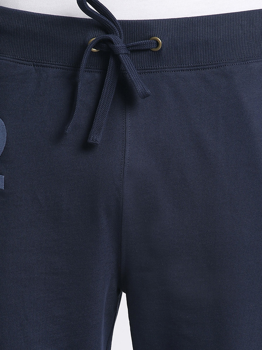 Printed Straight Leg Joggers with Drawstring