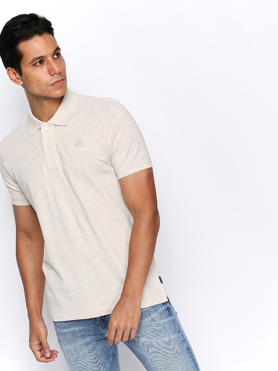Logo Detail Short Sleeve Polo T-Shirt