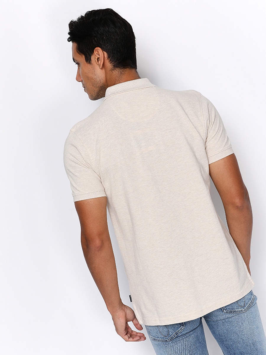 Logo Detail Short Sleeve Polo T-Shirt