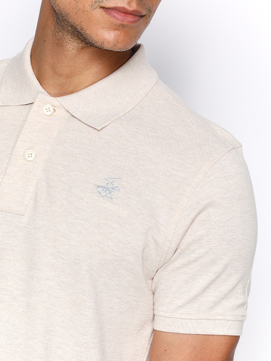 Logo Detail Short Sleeve Polo T-Shirt