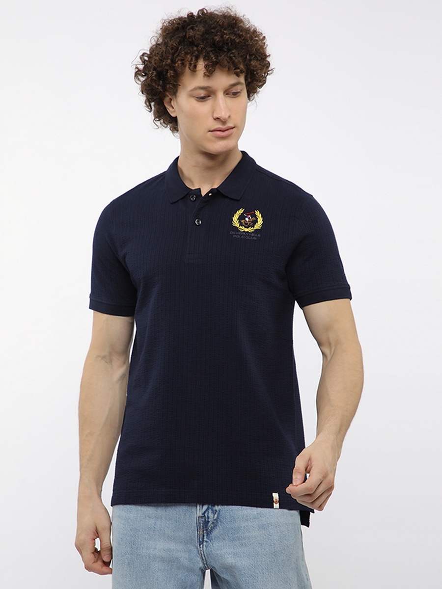 Logo Detail Short Sleeve Polo T-Shirt