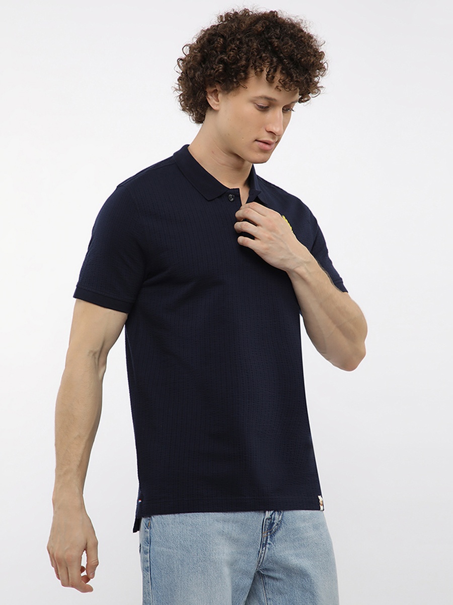Logo Detail Short Sleeve Polo T-Shirt