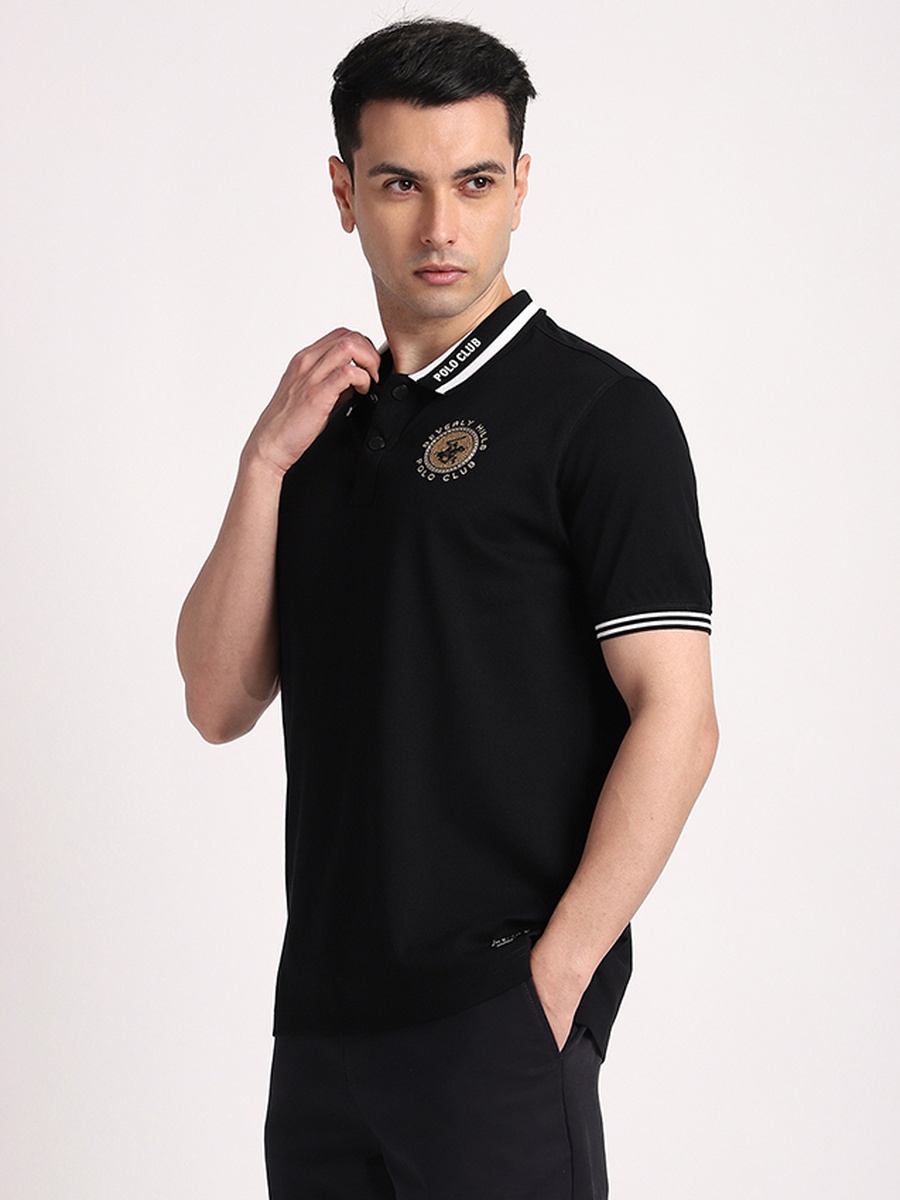 Tipped Short Sleeve Polo T-Shirt