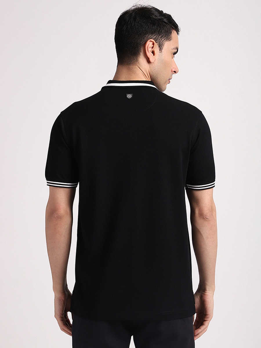 Tipped Short Sleeve Polo T-Shirt