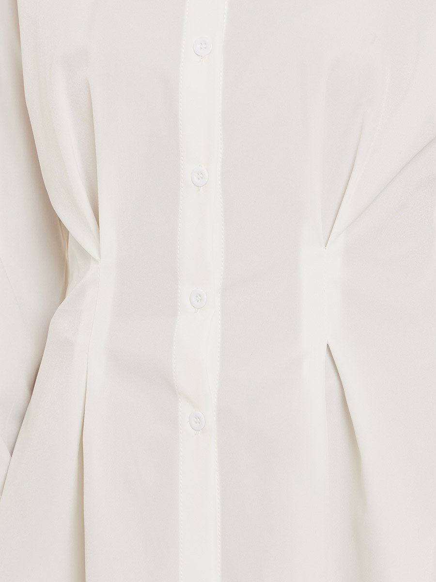 Women White Long Sleeve Shirt