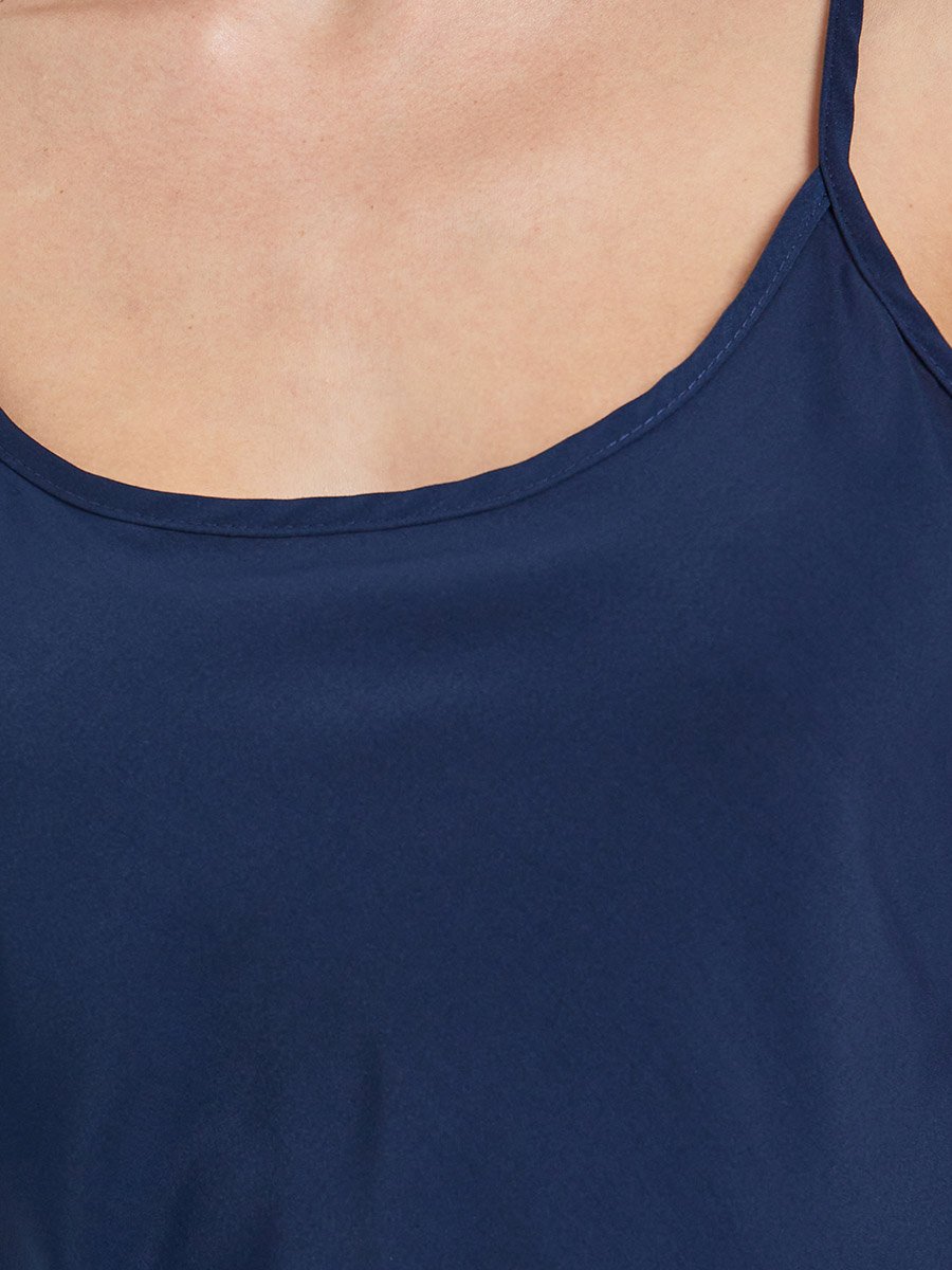 Pack of 2 - Solid Strappy Slip Dress